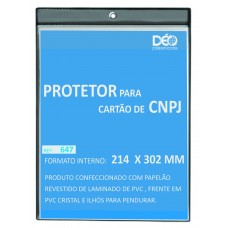 Protetores - Em Quadro - P/ C.N.P.J. - formato A4 - vertical (Ref. 647)