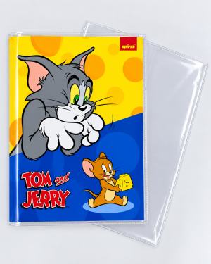 Capa Protetora Para Caderno Universitário Brochura - Modelo Capa Dura (Ref.605 TRS)