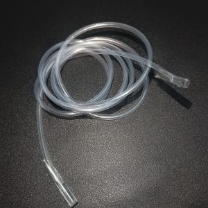 CORDÃO DE SILICONE TRANSPARENTE COM PONTEIRA PARA CRACHÁ E CREDENCIAL COM 80 CM  - REF 935 TRS