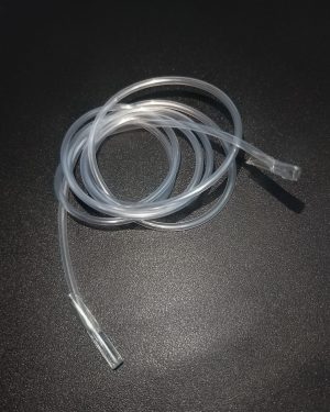 CORDÃO DE SILICONE TRANSPARENTE COM PONTEIRA PARA CRACHÁ E CREDENCIAL COM 80 CM  - REF 935 TRS