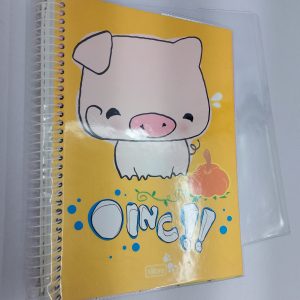 Capas Plásticas P/ caderno UNIVERSITÁRIO recomendável para caderno c/ espiral de 10 matérias (Ref. 601) - Embalagem com 5 ou 50 unidades