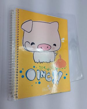 Capas Plásticas P/ caderno UNIVERSITÁRIO recomendável para caderno c/ espiral de 10 matérias  (Ref. 601) - Embalagem com 5 ou 50 unidades