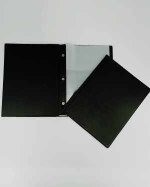 Pasta Catálogo 1/2 Ofício  Com 10 envelopes médios e 3 colchetes - sem visor (Ref. 205)