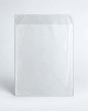Envelope Plástico em PVC com Aba Ofício - Formato Interno 248x338mm (Ref.618TRS)