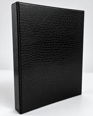 Pasta Fichário Ofício Luxo para Colecionadores - PVC Croco (Ref.652MPT)