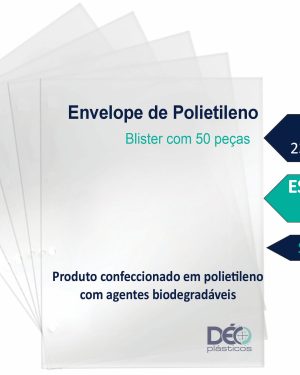 Ref 465SF _ ENVELOPE POLIETILENO A4 GROSSO SEM FUROS