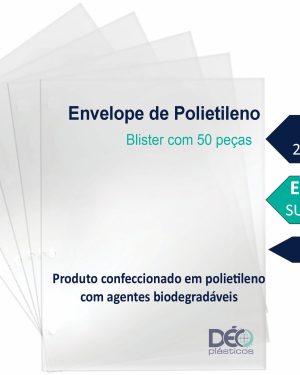 Ref 466SF _ ENVELOPE POLIETILENO A4 SUPER GROSSO SEM FUROS