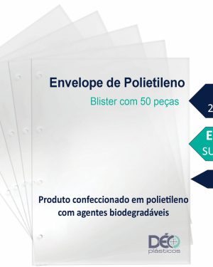 Ref 674SF _ ENVELOPE POLIETILENO OFICIO SUPER GROSSO SEM FUROS