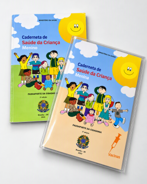 Capa Plástica para Carteira de Vacinação (Ref. 3222)