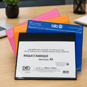 Pasta Risque e Rabisque A4 - Personalizado com Gravação - Ref.RISQU