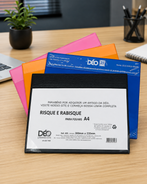 Pasta Risque e Rabisque A4 - Personalizado com Gravação - Ref.RISQU