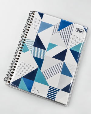 Capa Protetora para Caderno Colegial Espiral - Modelo 80 e 160 Folhas - Capa Solta (Jogo = Capa e Contra Capa) (Ref.3378 TRS)