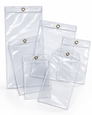 Porta Etiqueta Em PVC com Ilhós para Pendurar Personalizado