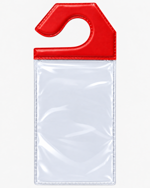Crachá para Veículos e Estacionamentos - Vermelho (Ref.660)