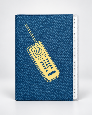 Mini Índice Telefônico Pessoal de Bolso com Gravação (Ref. 663JEN)
