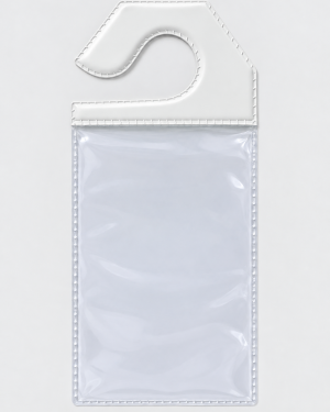 Crachá para Veículos e Estacionamentos - Branco (Ref.660)