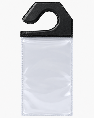 Crachá para Veículos e Estacionamentos - Preto (Ref.660)
